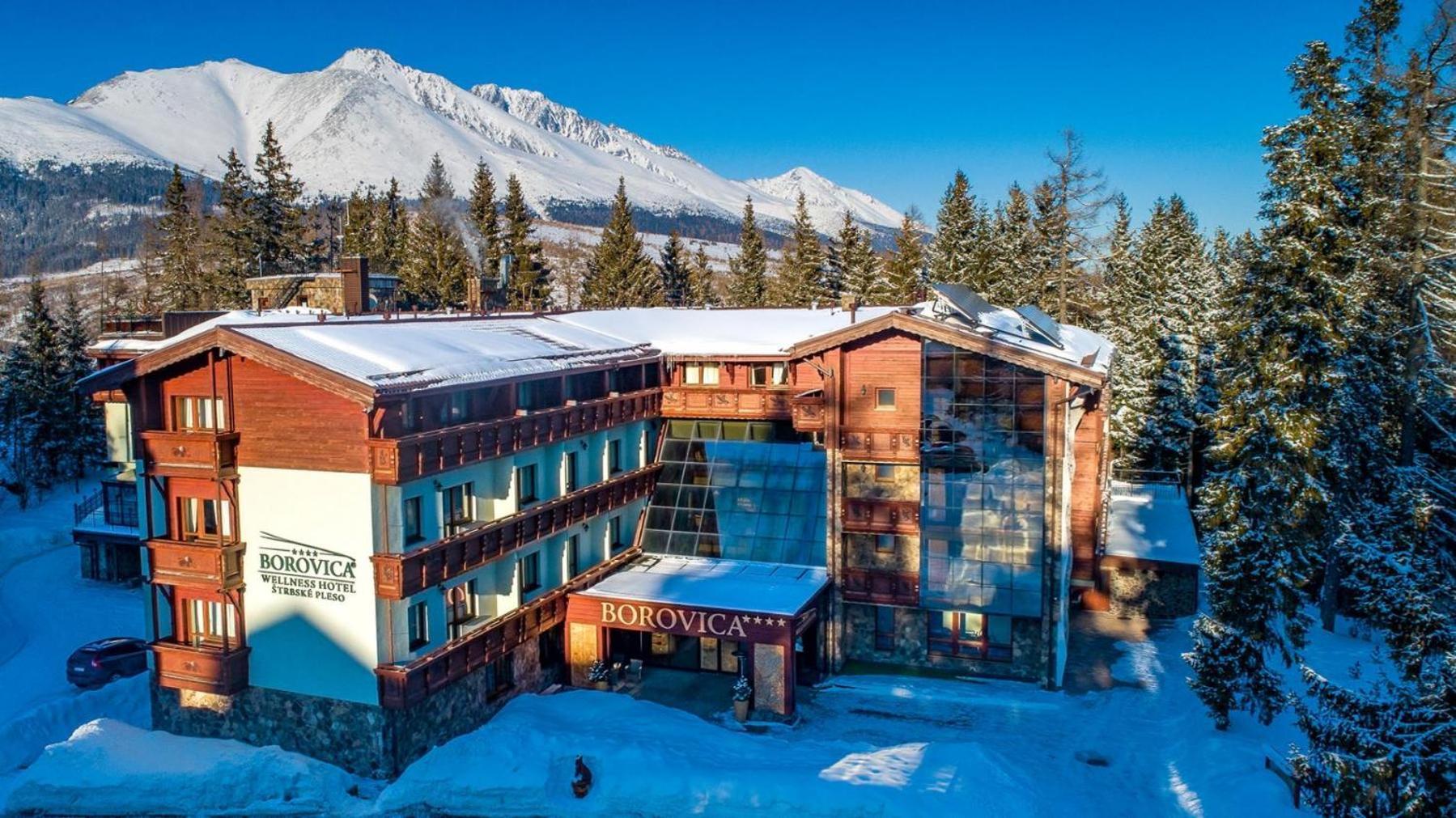 Wellness Hotel Borovica Štrbské Pleso Esterno foto